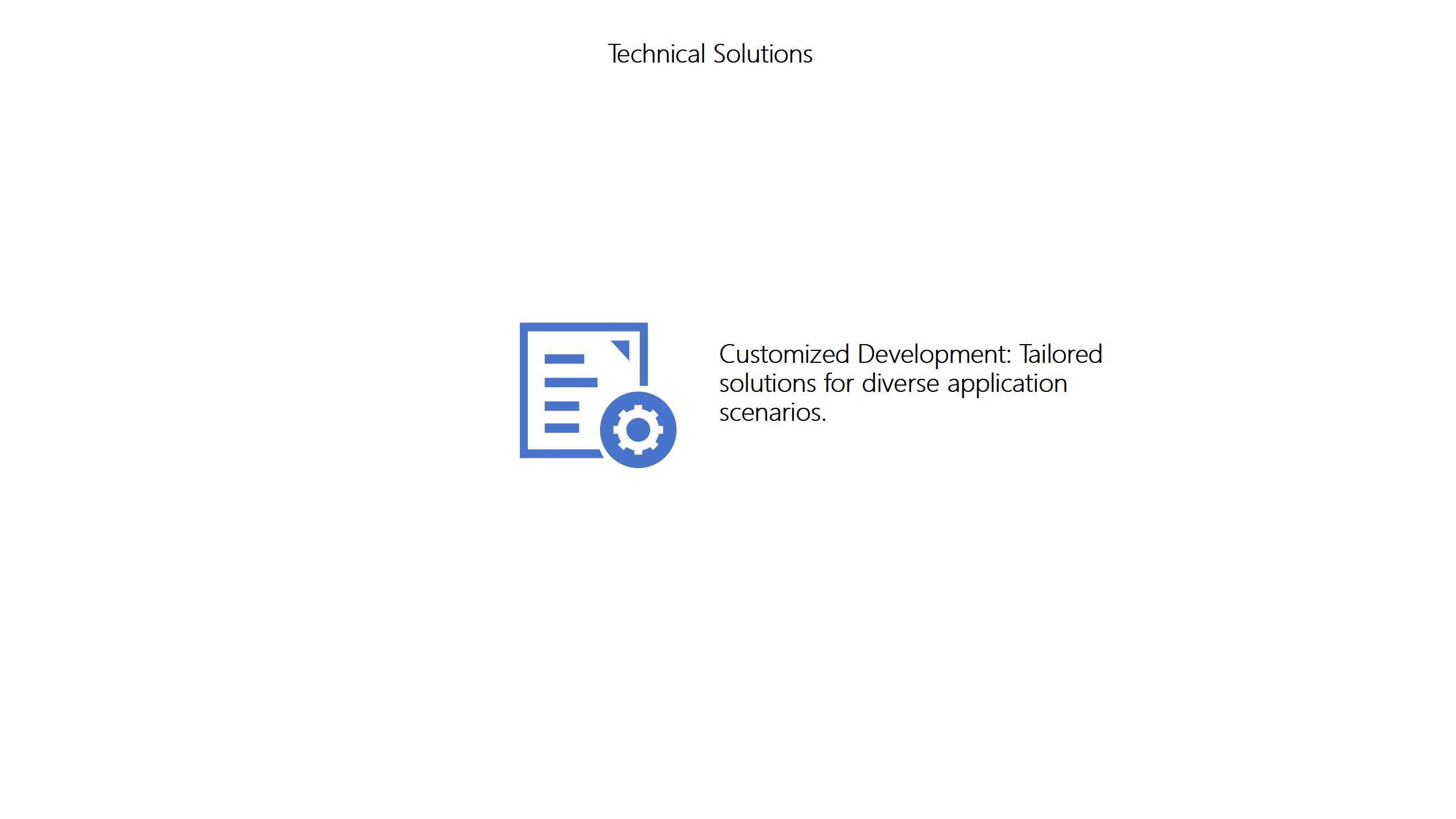 Technical solutions